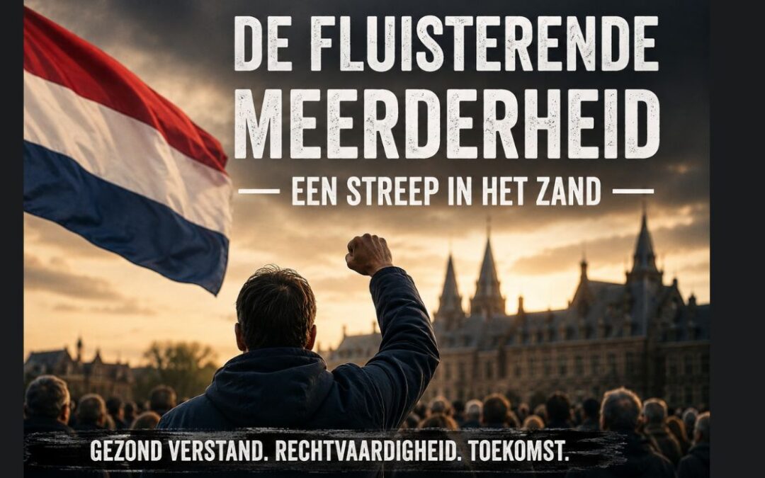 De fluisterende meerderheid, Laten we een streep in het zand zetten.