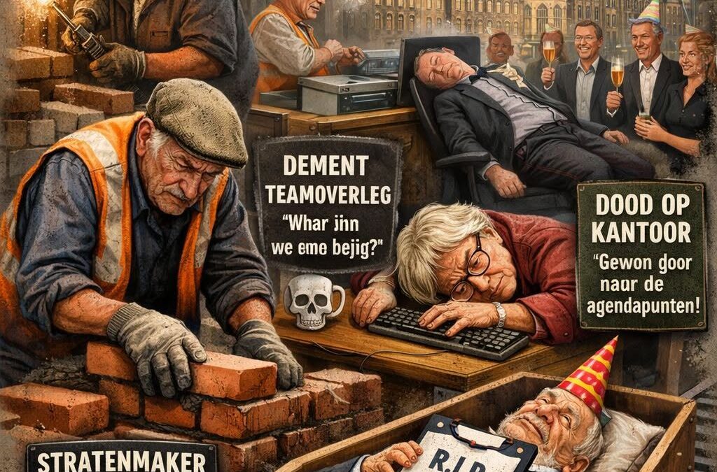 Werken tot de kist: De overheid gunt ons eindelijk de dood op de werkvloer