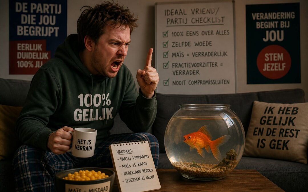 De Heilige Graal van het Gelijk (en het Verraad van de Partij)