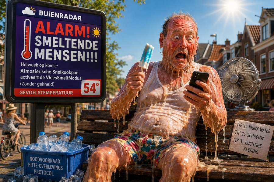 Smeltende mensen. Alarm!