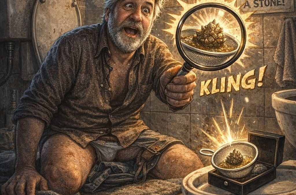 DE MANNENBAREN: EEN KIEZEL MET WEERHAKEN