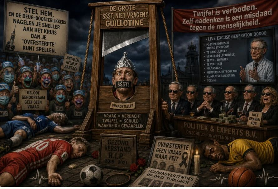 De Grote ‘Ssst, Niet Vragen!’ Guillotine