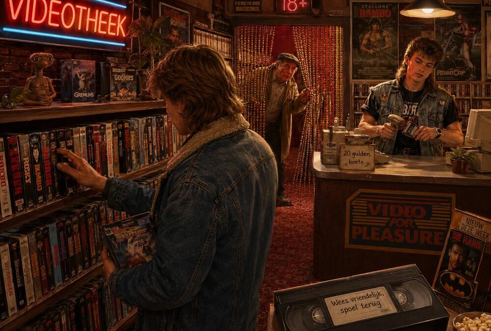 De Videotheek. het verlangen naar een B film.