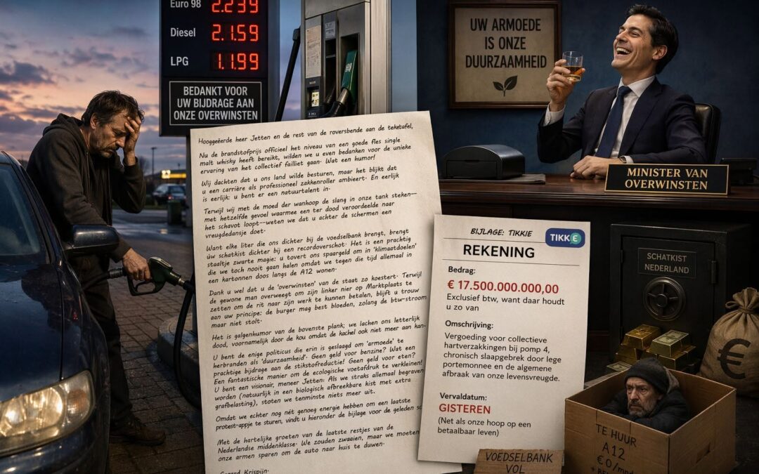 Onderwerp: Dankbrief voor de financiële euthanasie (en een kleine rekening)