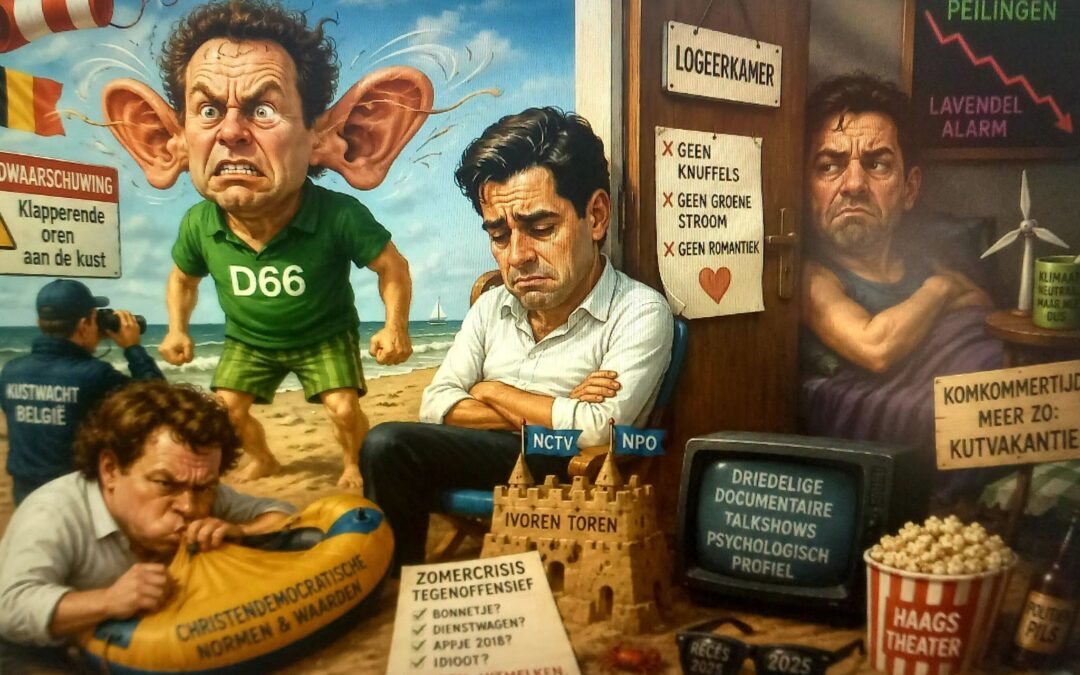 Klapperende oren en D66-woede.