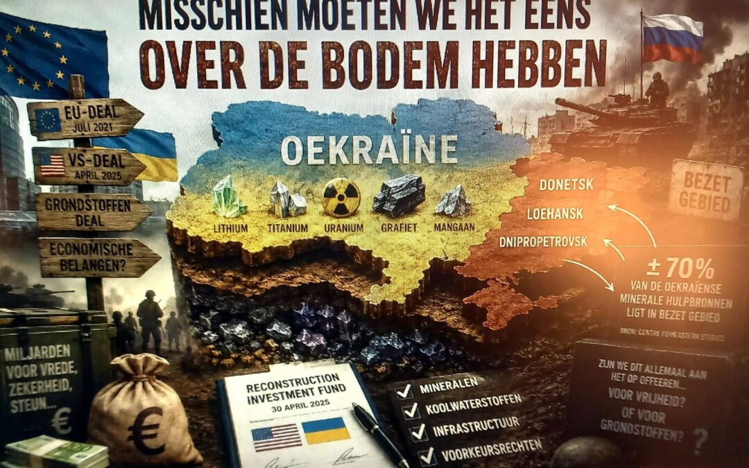 Misschien moeten we het eens over de bodem hebben.