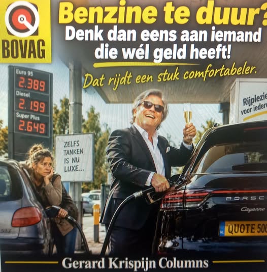 Volle tank, leeg hoofd
