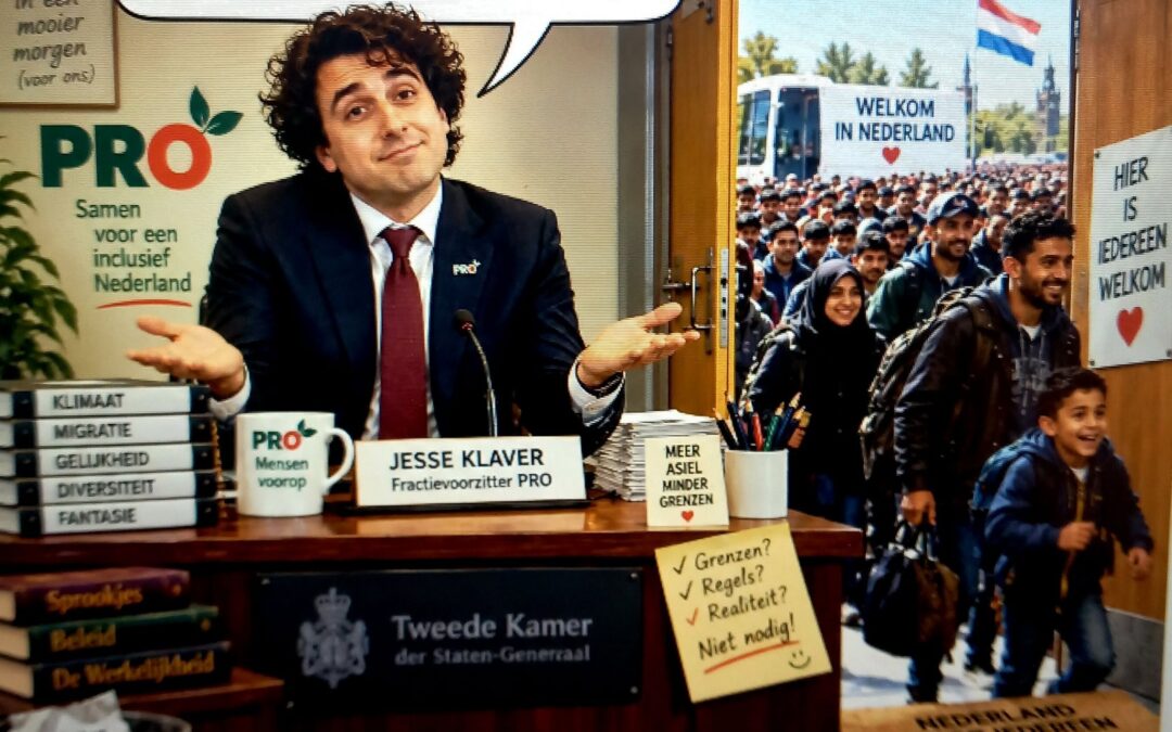 De Grenzeloze Fantasie van Jesse Klaver