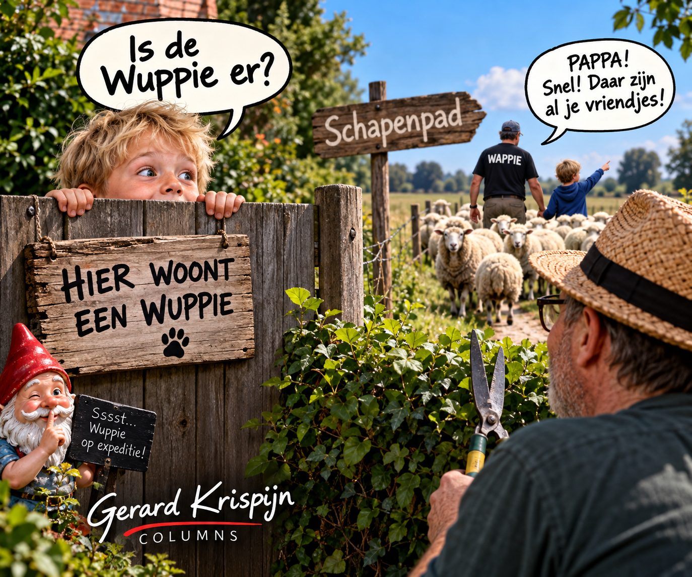 De Grote Wuppie-Safari op het Schapenpad
