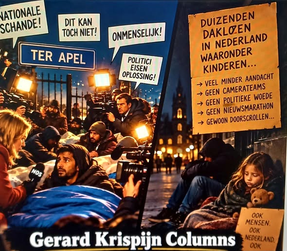 Twintig slaapzakken en een land vol blinde vlekken