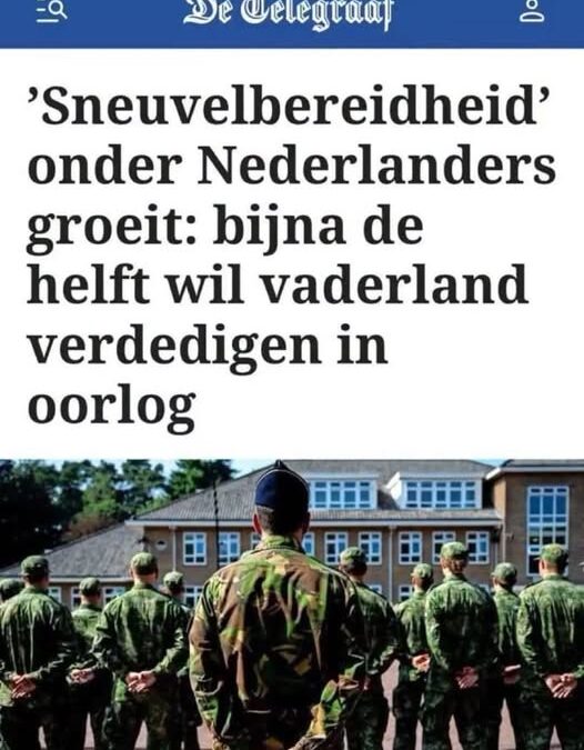 SNEUVELBEREIDHEID? ZIE IK ER SOMS ZO BLEEK UIT?